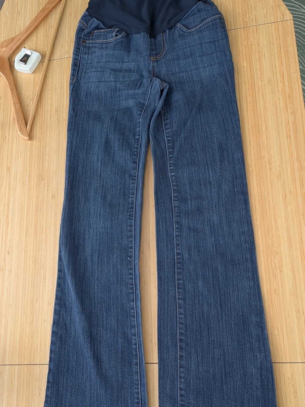 Motherhood Maternity Dark Blue Boot Cut Jeans
